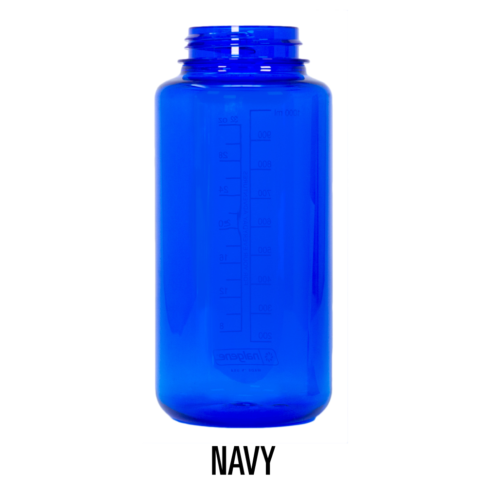 Nalgene America's Navy 32oz Tritan Wide Mouth Bottle, Navy Pride Water  Bottles